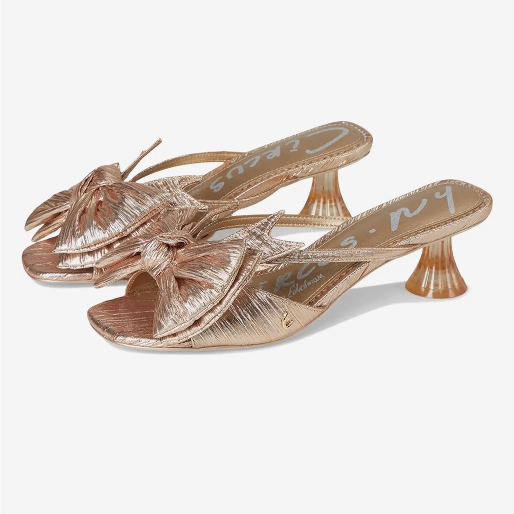 Circus NY by Sam Edelman Gold Women's Heeled Sandals